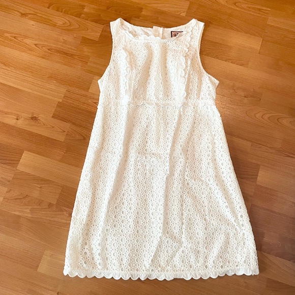 Juicy Couture White Eyelet Bonnie Dress